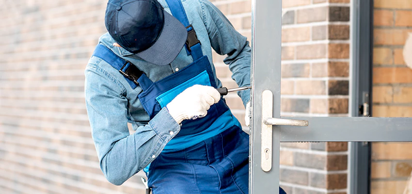 Pivot Storefront Door Locks Installation in Bear Valley Springs, California